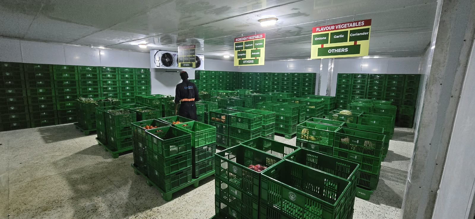 Cold storage facility installed at Machakos Town Market in Kenya
