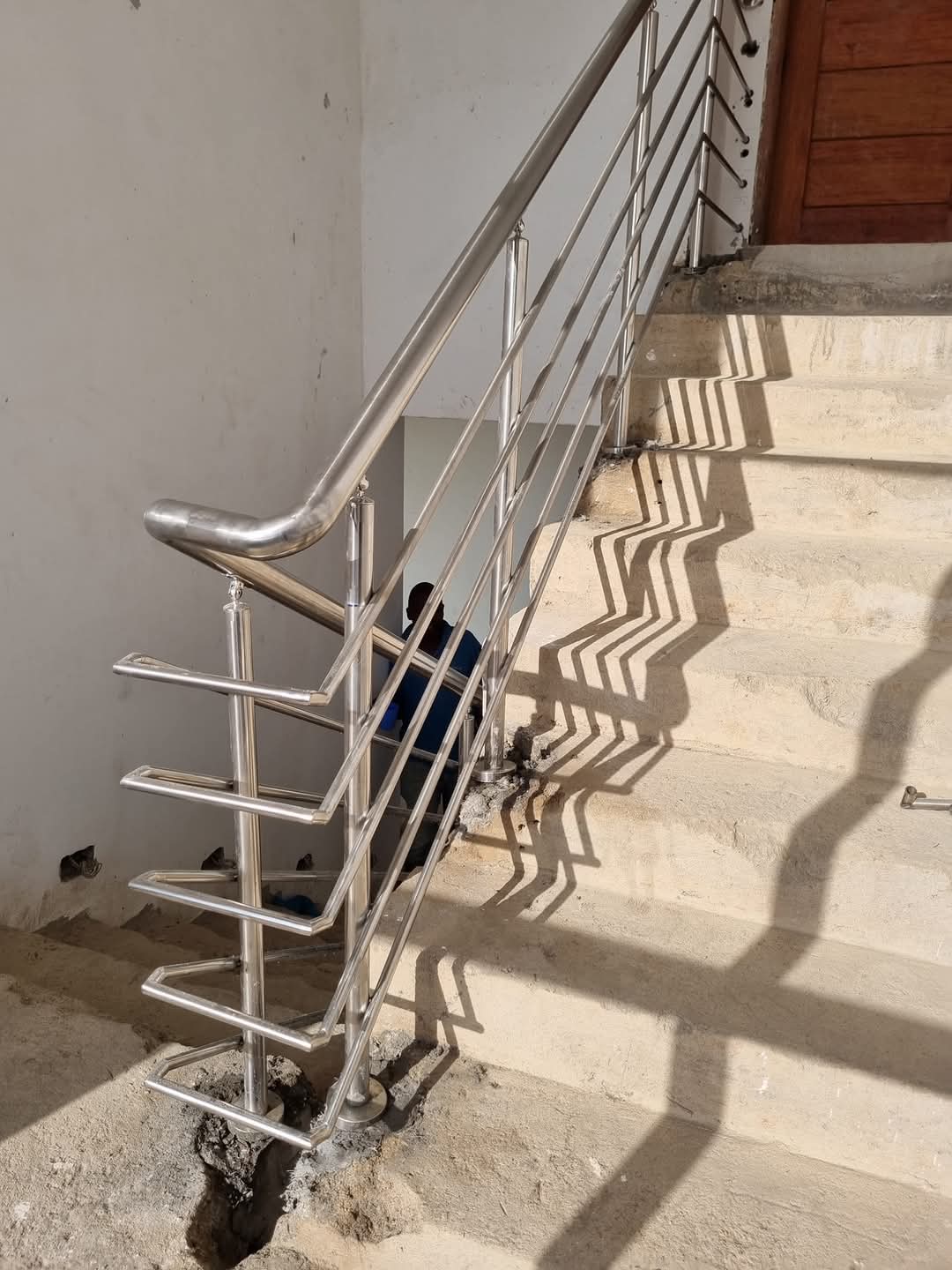 Stainless handrail — Nairobi project