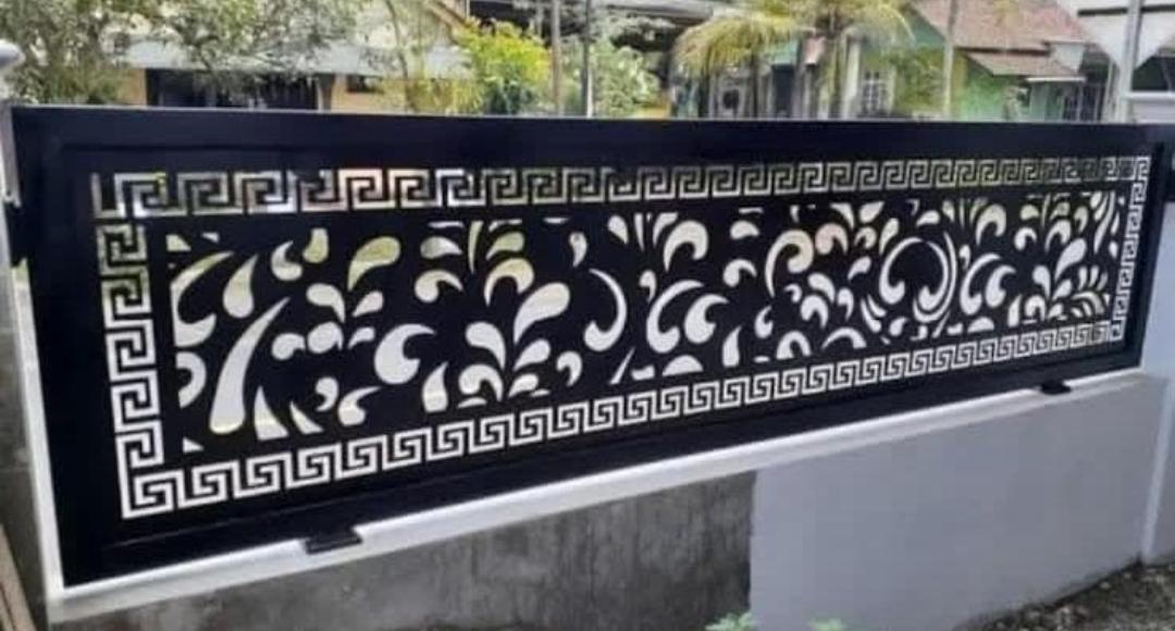 CNC Laser Cut Gate Panel
