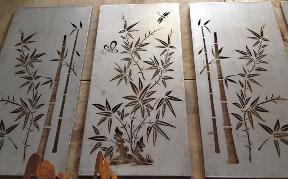 CNC Laser Cut Decorative Panels