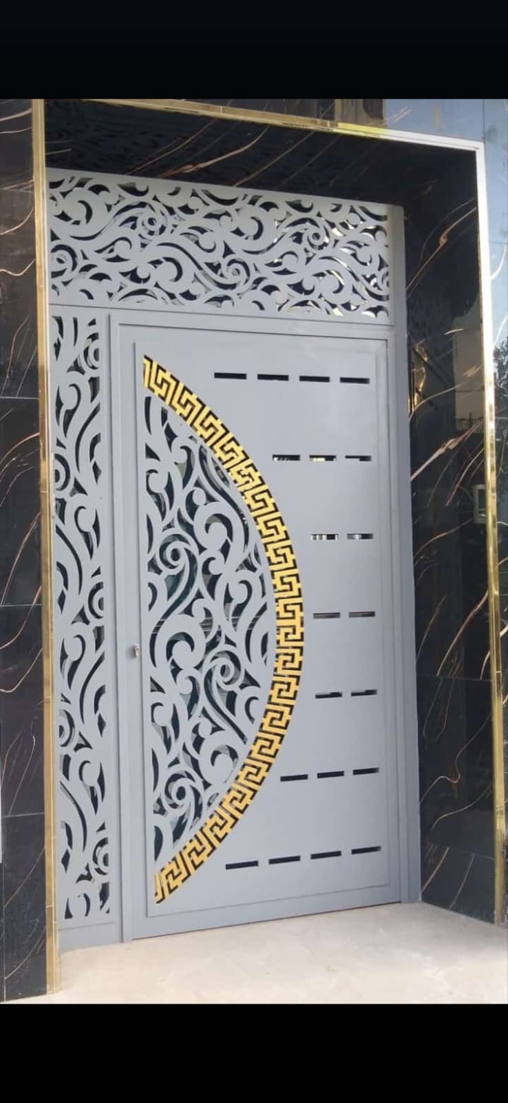 CNC Laser Cut Custom Door