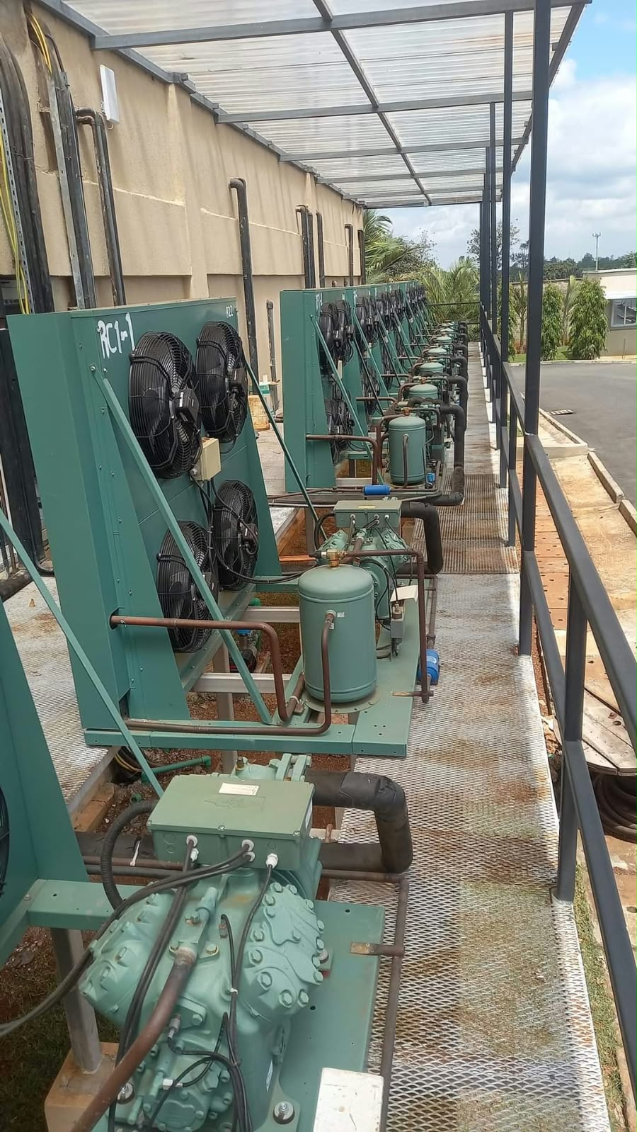 Refrigeration Plant Installation — Medical Warehouse, Nairobi